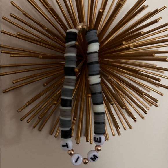 Clay bead bracelet handmade - Picture 3 of 3